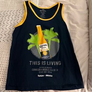 Corona tank top from Tulum, Mexico
